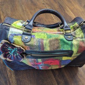 Desigual multi color shoulder bag